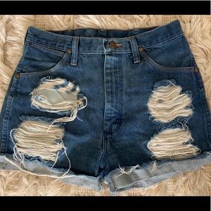 Vintage Wrangler Jean Shorts